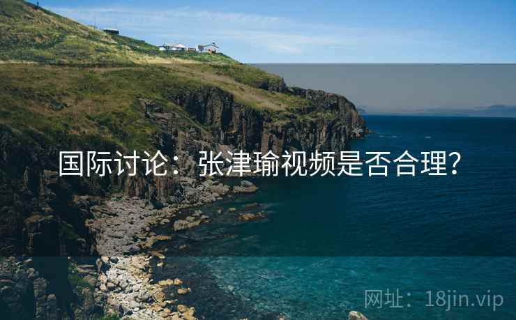 国际讨论：张津瑜视频是否合理？  第2张