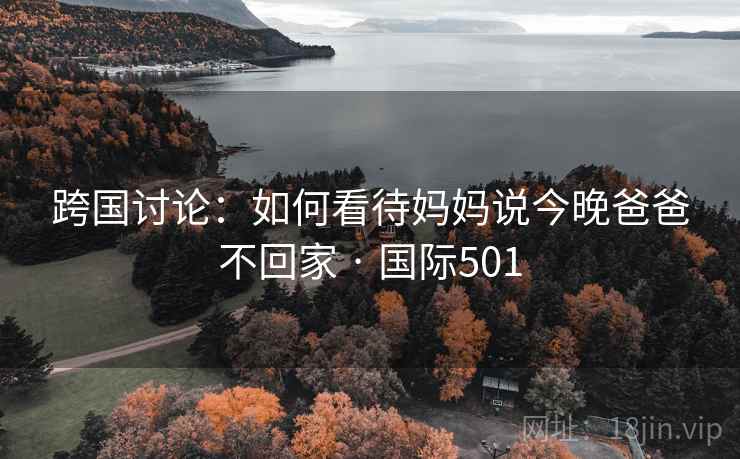 跨国讨论:如何看待妈妈说今晚爸爸不回家 · 国际501 跨国讨论:如何看待妈妈说今晚爸爸不回家 · 国际501